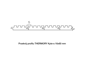 Lamele do sauny/do wnętrz thermo osika Kyte-S Thermory 15x60/87 Select